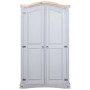 Mexikanischer Kiefernholzschrank im Corona-Grau-Stil mit 2 Türen. von vidaXL, Kleiderschränke - Ref: Foro24-282619, Preis: 29...