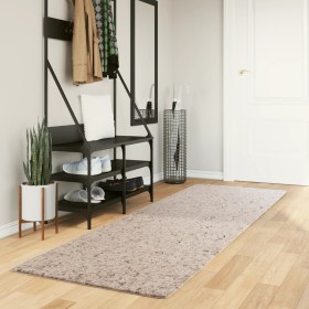 Alfombra peluda de pelo largo moderna PAMPLONA beige 80x250 cm by , Rugs - Ref: Foro24-375209, Price: 37,22 €, Discount: %