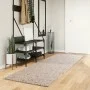 Alfombra peluda de pelo largo moderna PAMPLONA beige 80x250 cm de , Alfombras - Ref: Foro24-375209, Precio: 36,74 €, Descuent...
