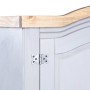 Armario madera de pino Mexicano estilo Corona gris 2 Puertas de vidaXL, Armarios roperos - Ref: Foro24-282619, Precio: 295,23...