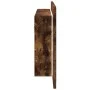LED-Badezimmerspiegelschrank aus rauchigem Eichen-Acrylglas, 80x12x45 cm. von , Badezimmerwaschtische - Ref: Foro24-834951, P...