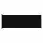 Toldo lateral retráctil para patio negro 220x600 cm by , Umbrellas - Ref: Foro24-317976, Price: 115,56 €, Discount: %