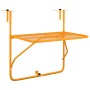 Balkontisch aus gelbem Stahl 60x40 cm von , Gartentische - Ref: Foro24-340920, Preis: 53,35 €, Rabatt: %