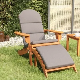 Adirondack garden chair with footrest solid acacia wood by , Garden chairs - Ref: Foro24-360034, Price: 202,75 €, Discount: %