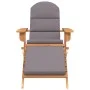 Adirondack-Gartenstuhl mit Fußstütze aus massivem Akazienholz von , Gartenstühle - Ref: Foro24-360034, Preis: 202,98 €, Rabat...