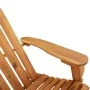 Adirondack-Gartenstuhl mit Fußstütze aus massivem Akazienholz von , Gartenstühle - Ref: Foro24-360034, Preis: 202,98 €, Rabat...