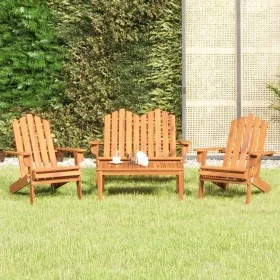 Adirondack Gartenmöbel-Set 4-teilig aus Akazienholz von , Gartensets - Ref: Foro24-3152130, Preis: 413,25 €, Rabatt: %