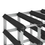 Wine rack for 12 bottles solid black pine wood by , Wine racks - Ref: Foro24-325913, Price: 30,17 €, Discount: %
