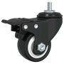 Schwarze Eisen-Schwenkräder, 4 Einheiten, 35 mm von , Räder - Ref: Foro24-365494, Preis: 24,91 €, Rabatt: %