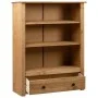 Panama style solid pine wood bookcase 80x35x110 cm by vidaXL, Bookcases and shelves - Ref: Foro24-282667, Price: 137,12 €, Di...