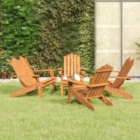Adirondack Gartenmöbel-Set 5-teilig aus Akazienholz von , Gartensets - Ref: Foro24-3152136, Preis: 557,33 €, Rabatt: %