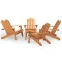 Adirondack Gartenmöbel-Set 5-teilig aus Akazienholz von , Gartensets - Ref: Foro24-3152136, Preis: 557,69 €, Rabatt: %