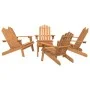Adirondack Gartenmöbel-Set 5-teilig aus Akazienholz von , Gartensets - Ref: Foro24-3152136, Preis: 557,69 €, Rabatt: %