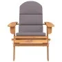 Adirondack-Gartenstuhl mit Kissen aus massivem Akazienholz von , Gartenstühle - Ref: Foro24-360032, Preis: 179,41 €, Rabatt: %