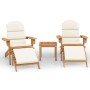 Adirondack Gartenmöbel-Set 3-teilig aus Akazienholz von , Gartensets - Ref: Foro24-3152125, Preis: 340,12 €, Rabatt: %