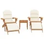 Adirondack Gartenmöbel-Set 3-teilig aus Akazienholz von , Gartensets - Ref: Foro24-3152125, Preis: 466,25 €, Rabatt: %