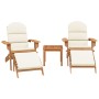 Adirondack Gartenmöbel-Set 3-teilig aus Akazienholz von , Gartensets - Ref: Foro24-3152125, Preis: 340,12 €, Rabatt: %