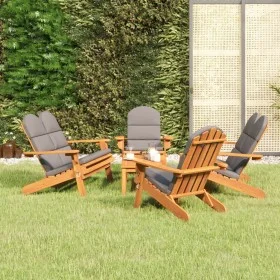 Adirondack Gartenmöbel-Set 5-teilig aus Akazienholz von , Gartensets - Ref: Foro24-3152138, Preis: 817,71 €, Rabatt: %