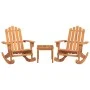 Juego de muebles de jardín Adirondack 3 piezas madera acacia de , Conjuntos de jardín - Ref: Foro24-3152127, Precio: 286,92 €...