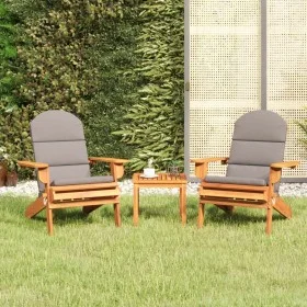 Adirondack Gartenmöbel-Set 3-teilig aus Akazienholz von , Gartensets - Ref: Foro24-3152124, Preis: 372,16 €, Rabatt: %