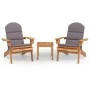 Adirondack Gartenmöbel-Set 3-teilig aus Akazienholz von , Gartensets - Ref: Foro24-3152124, Preis: 379,02 €, Rabatt: %