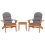Adirondack Gartenmöbel-Set 3-teilig aus Akazienholz von , Gartensets - Ref: Foro24-3152124, Preis: 379,02 €, Rabatt: %