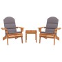 Adirondack Gartenmöbel-Set 3-teilig aus Akazienholz von , Gartensets - Ref: Foro24-3152124, Preis: 278,58 €, Rabatt: %