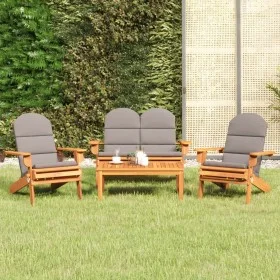 Adirondack Gartenmöbel-Set 4-teilig aus Akazienholz von , Gartensets - Ref: Foro24-3152132, Preis: 603,10 €, Rabatt: %