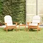 Juego de muebles de jardín Adirondack 3 piezas madera acacia de , Conjuntos de jardín - Ref: Foro24-3152123, Precio: 359,79 €...