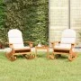 Juego de muebles de jardín Adirondack 3 piezas madera acacia de , Conjuntos de jardín - Ref: Foro24-3152128, Precio: 327,66 €...