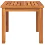 Solid acacia wood coffee table 40x40x36 cm by , Garden tables - Ref: Foro24-360044, Price: 51,58 €, Discount: %