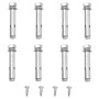 Toldo lateral retráctil para patio marrón 220x600 cm by , Umbrellas - Ref: Foro24-317981, Price: 117,93 €, Discount: %