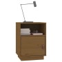 Nachttische 2 Stück honigbraunes Kiefernholz 40x34x55 cm von vidaXL, Nachttische - Ref: Foro24-818322, Preis: 97,95 €, Rabatt: %