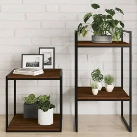 Wandregale 4 Stück aus braunem Eichen-Ingenieurholz 40x40x1,5cm. von , Regale - Ref: Foro24-838217, Preis: 29,57 €, Rabatt: %