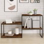 Estantes pared 4 uds madera ingeniería roble humo 60x40x1,5 cm by , Shelves - Ref: Foro24-838243, Price: 38,93 €, Discount: %