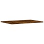 Estantes pared 4 uds madera ingeniería roble humo 60x40x1,5 cm by , Shelves - Ref: Foro24-838243, Price: 38,93 €, Discount: %
