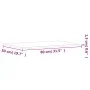 Estantes pared 4 uds madera ingeniería marrón roble 80x50x1,5cm by , Shelves - Ref: Foro24-838283, Price: 51,85 €, Discount: %