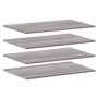 Wandregale 4 Stück, Holzwerkstoff, graue Sonoma-Farbe, 80x50x1,5 cm. von , Regale - Ref: Foro24-838281, Preis: 56,97 €, Rabat...