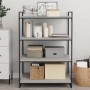 Wandregale 4 Stück, Holzwerkstoff, graue Sonoma-Farbe, 80x50x1,5 cm. von , Regale - Ref: Foro24-838281, Preis: 56,97 €, Rabat...