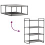Estantes pared 4 uds madera ingeniería gris Sonoma 80x50x1,5 cm by , Shelves - Ref: Foro24-838281, Price: 56,97 €, Discount: %
