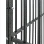 Corralito para perros con 8 paneles acero galvanizado negro de , Casetas para perros - Ref: Foro24-3209557, Precio: 188,71 €,...