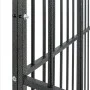 Hundegehege mit 16 Paneelen aus schwarzem feuerverzinktem Stahl. von , Hundehütten - Ref: Foro24-3209555, Preis: 387,13 €, Ra...