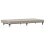 Sofá cama de 2 plazas terciopelo gris claro by , Sofas - Ref: Foro24-375732, Price: 235,90 €, Discount: %