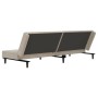 Zweiplätziges Schlafsofa aus hellgrauem Samtstoff von , Sofas - Ref: Foro24-375732, Preis: 235,90 €, Rabatt: %
