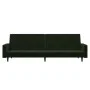 Sofá cama de 2 plazas terciopelo verde oscuro by , Sofas - Ref: Foro24-375739, Price: 261,70 €, Discount: %