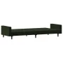 Sofá cama de 2 plazas terciopelo verde oscuro by , Sofas - Ref: Foro24-375739, Price: 261,70 €, Discount: %