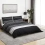 Juego de funda nórdica algodón negro y blanco 260x240 cm by , Duvet covers - Ref: Foro24-136498, Price: 43,78 €, Discount: %