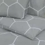 Juego de funda nórdica algodón gris 140x200 cm by , Duvet covers - Ref: Foro24-136458, Price: 25,70 €, Discount: %