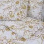 Juego de funda nórdica algodón blanco y marrón 200x200 cm by , Duvet covers - Ref: Foro24-136411, Price: 24,72 €, Discount: %