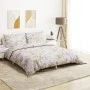 Juego de funda nórdica algodón blanco y marrón 140x200 cm by , Duvet covers - Ref: Foro24-136405, Price: 20,73 €, Discount: %